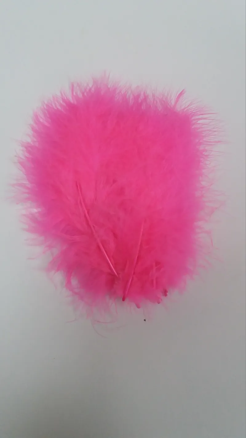 Flybox Premium Marabou in Fl.Pink-2